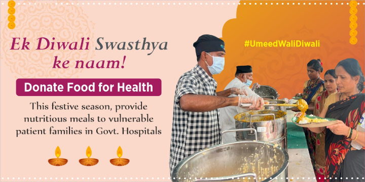 This Diwali, light up lives by donating food to the needy and spreading joy across the city.